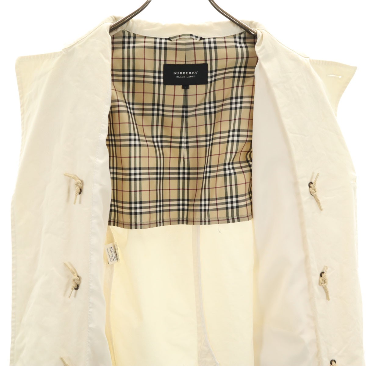 BURBERRY BLACK LABEL Toggle button double-breasted Jacket L Sanyo