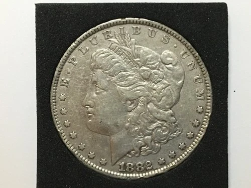 1882 $1 Morgan Silver Dollar VF