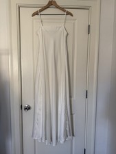 White Bridal Maxi Dress Size 4 / Small