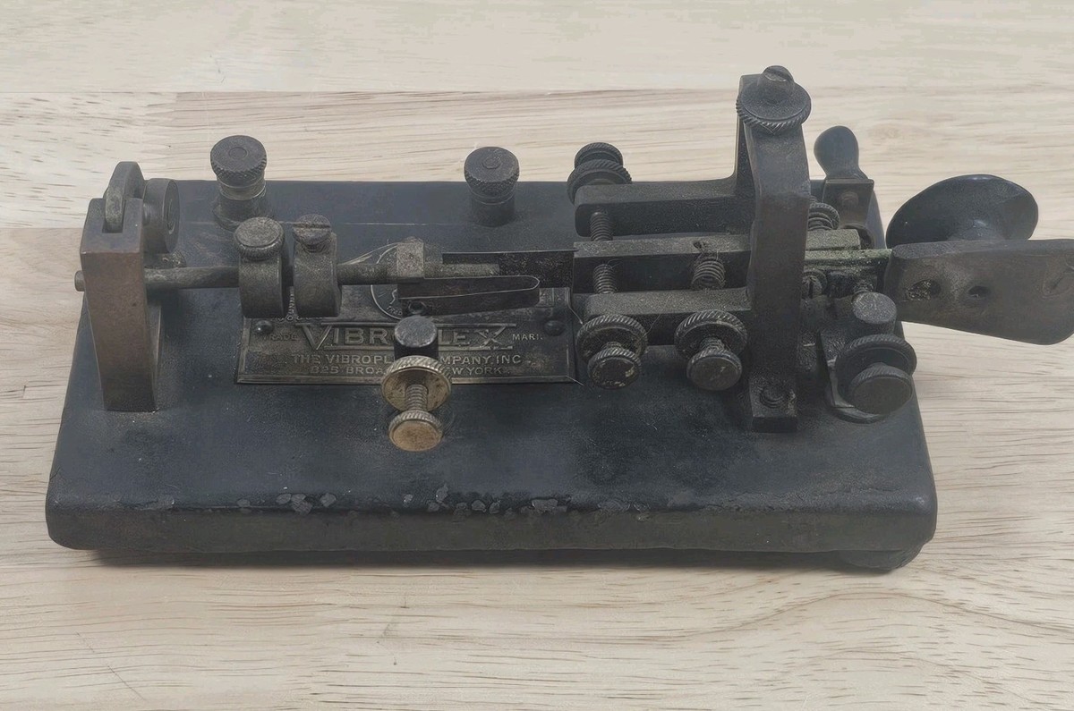 Vintage 1922 Vibroplex Original Bug Telegraph Key #84984 | eBay