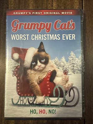 Grumpy Cat's Worst Christmas Ever DVD Movie Brand New Sealed