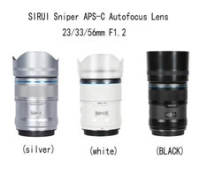 SIRUI Sniper APS-C Autofocus Lens 23/33/56mm Sony E/ Fujifilm X/Nikon Z Mount