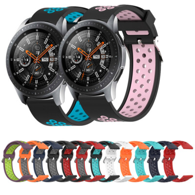 Water Proof Band 42mm/46mm Silicone Sweatproof Strap Replacement Watchbands