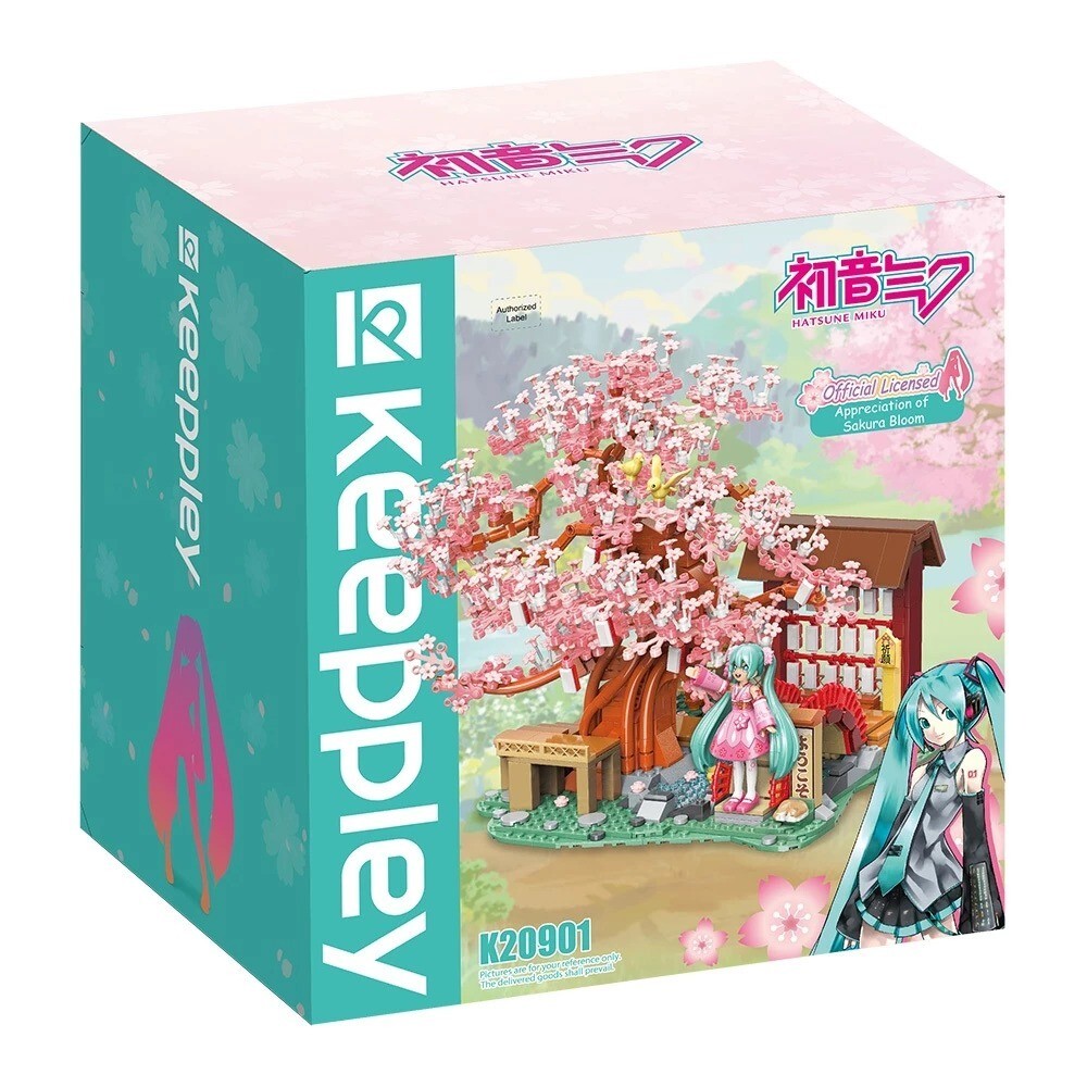 QMAN KEEPPLEY BLOCK K20901 HATSUNE MIKU APPRECIATION OF SAKURA