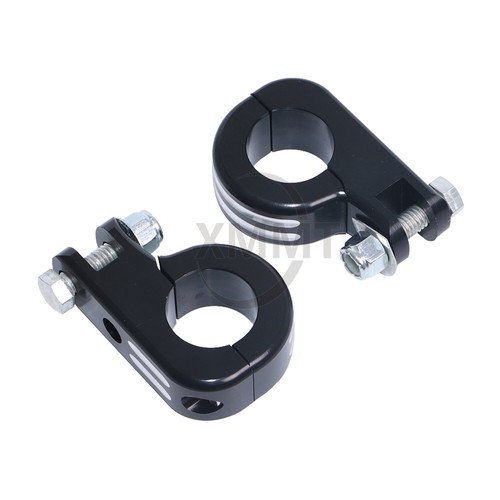1 1/4" Highway Foot Rest Peg Mounting Kit For Harley Touring Road King Glide - Bild 4 von 6