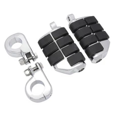 1-1/4" Engine Guard Bar Footpegs & Mounts For Indian Chief Roadmaster Dark Horse