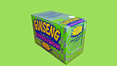 #ad Ginseng Energy Now 24 Packs X 3 to a Pack Panax Korean Ginseng $19.95