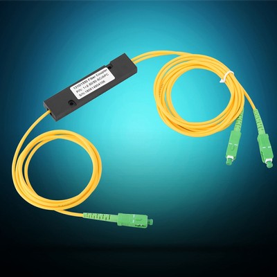 SC APC 1X2 PLC Singlemode Fiber Optical Splitter SC/UPC PCL Splitter
