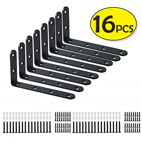 4 X Table Leg Corner Brace Bracket Large Angle Fix Repair