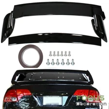 For Honda Civic 4DR 2006-2011 Sedan Painted Mugen Style 4Pcs Trunk Wing Spoiler