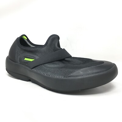 Oofos Oomg Low Loafers Shoes Mens Size 10 Black Gray Casual  display picture 2