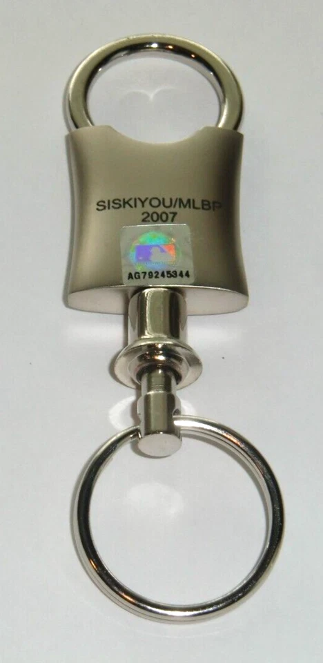 Boston Red Sox Valet Key Chain with Etched Team Logo MLB Baseball - Image 2 of 4