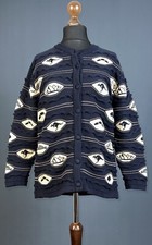 Purely Australian Print 3D Wool Cardigan Swea...