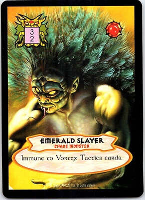 Hyborian Gates CCG Chaos Monster Emerald Slayer