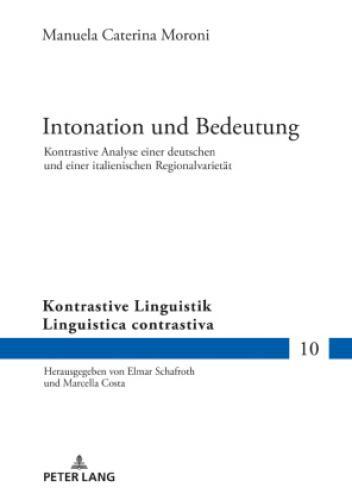 Thumbnail - Intonation Und Bedeutung Kontrastive Analyse Einer Deutschen Und Einer