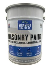 One Coat Masonry Paint 5L All-in-One Primer Sealer - White Grey Black Blue Green