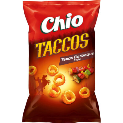 Chio Taccos Texas Barbecue vegetarisch vegan Knusperringe 75g