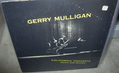 GERRY MULLIGAN / ZOOT SIMS california concerts ( jazz ) pacific