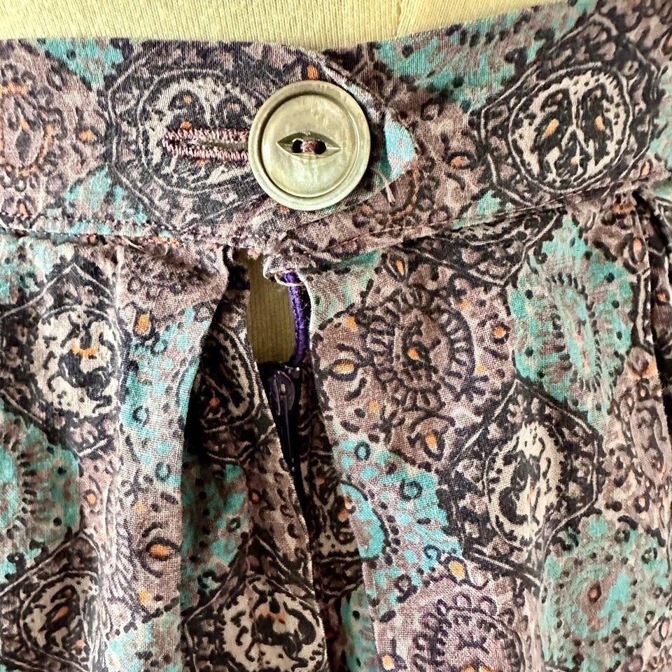 Conjunto de top y falda vintage años 50 con estampado hexagonal Foto 4 de 4