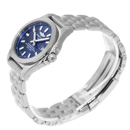 Breitling Galactic NOS 29mm Stainless Steel Blue Index Dial W72348121C1A1 - Picture 3 of 10