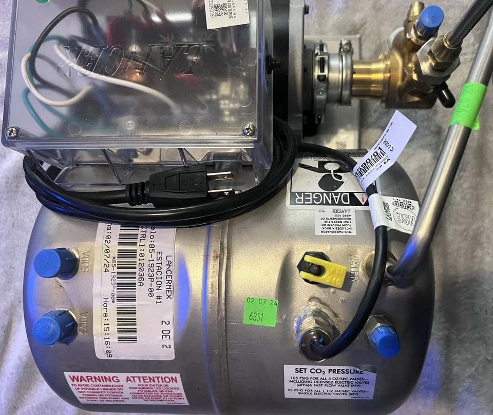 Lancer #85-1923-00 Turbo Carbonator Assembly, Fast Flow, 115v - Image 4 of 4