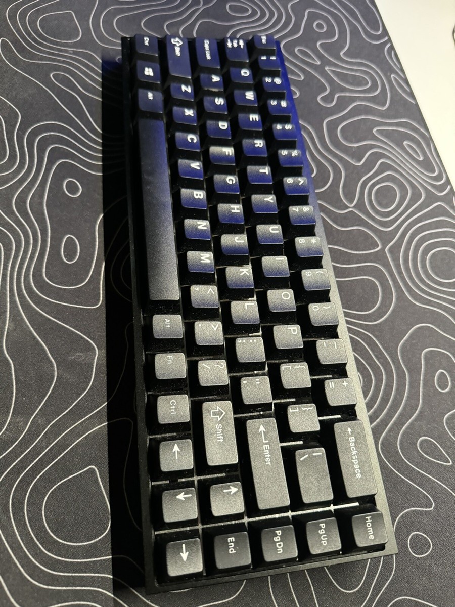KBDfans Fully Assembled Tofu65 Black Mechanical Keyboard with EPBT