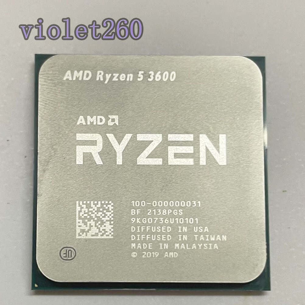Ryzen 3000 Amd Ryzen 3600 Core AMD Ryzen 3600 AM4 CPU Processor R5