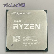 AMD Ryzen 5 3600 AM4 CPU Processor R5 3600 6Core Twelve-Thread 3.6GHz 32M