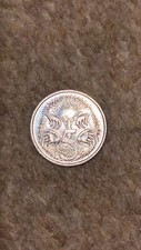 rare 5p coin - hedgehog (Australia) (2014)