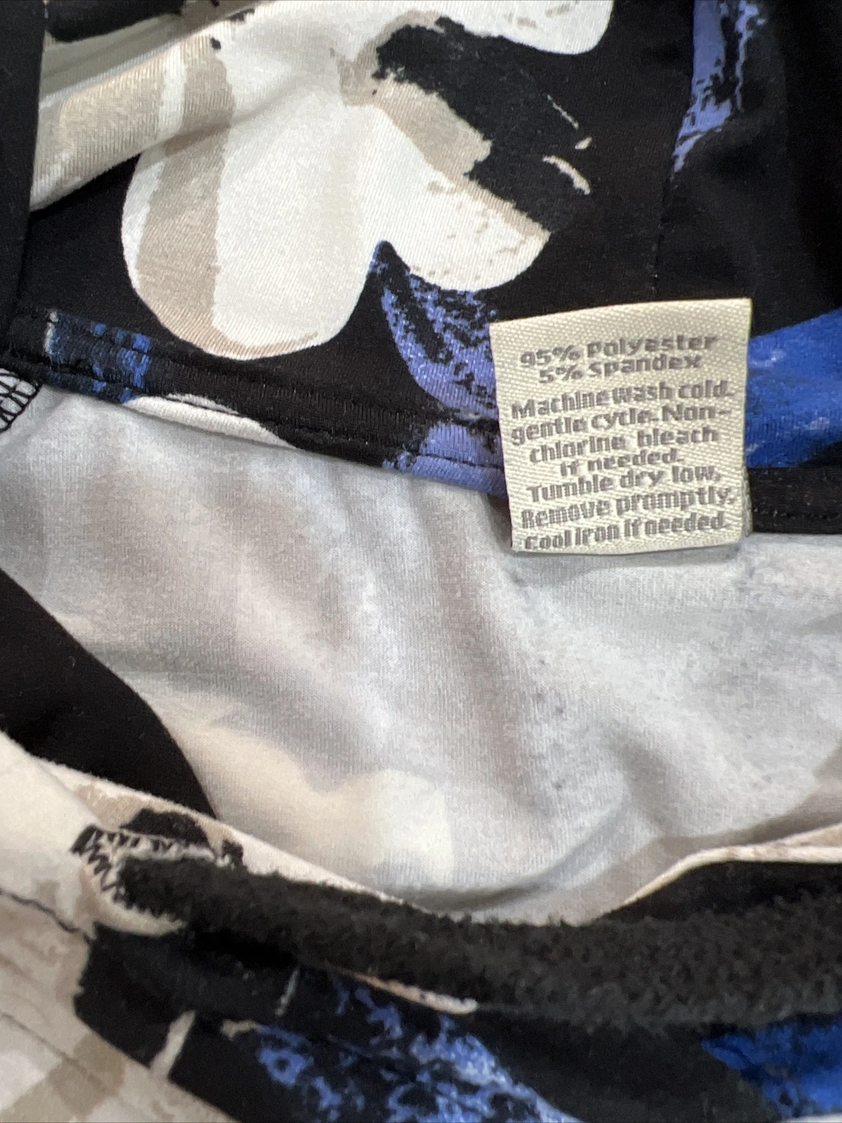 OFF WHITE Felpa con cappuccio LILDY donna blu nero avorio floreale super morbida in ottime condizioni