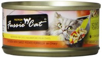 Fussie Cat Premium Chicken With Sweet Potato Cat Food - 24 - 2.82-oz. Cans , on sale Fussie Cat Premium Chicken With Sweet Potato Cat Food - 24 - 2.82-oz. Cans , on sale