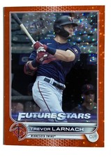 2022 Series 2 Base Orange Foil #596 Trevor Larnach 263/299 - Minnesota Twins