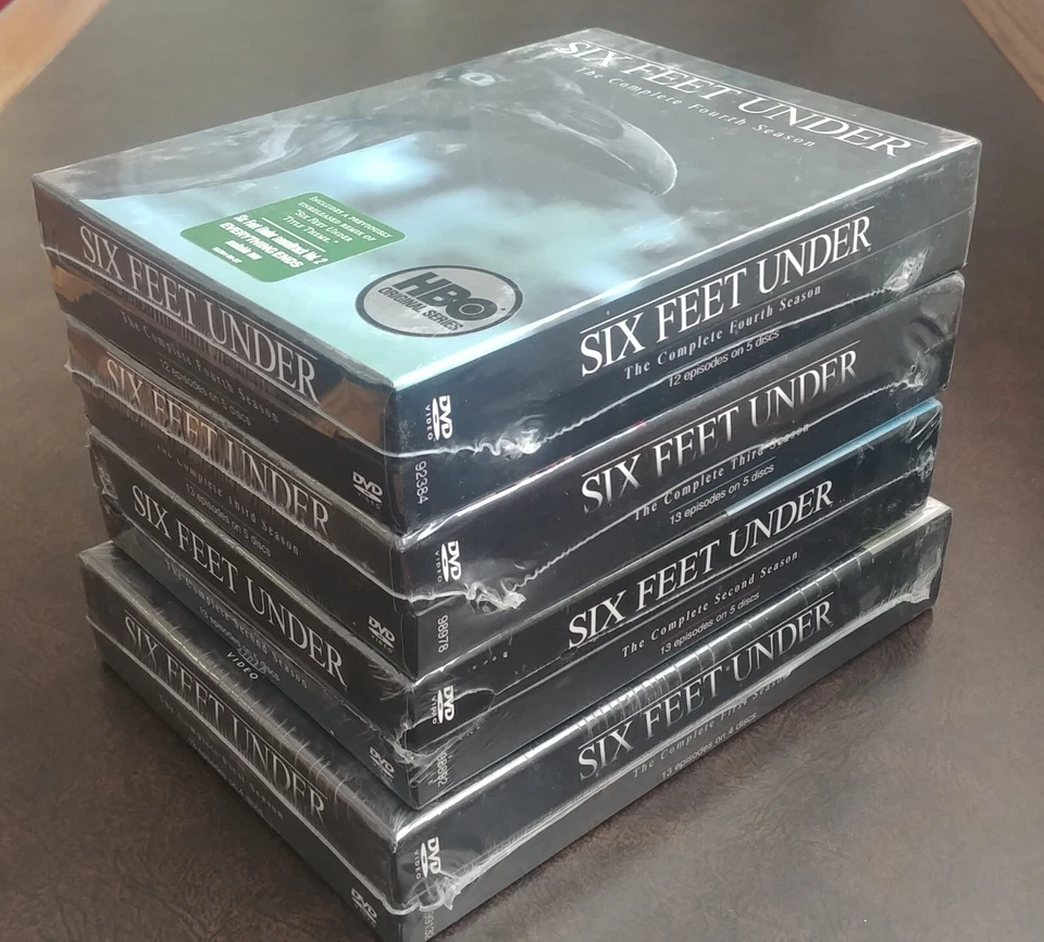 *NEW SEALED* Six Feet Under: Seasons 1-4 DVDs - HBO Original Series - Image 2 of 4