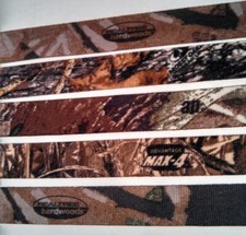 5 yd Grosgrain Realtree Hardwoods , Mossy Oak Breakup, Realtree AP, Max-4 Ribbon