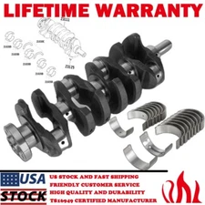 Crankshaft+Main and Rod Bearing kit For Hyundai Sonata Kia Forte Optima 2.4L L4
