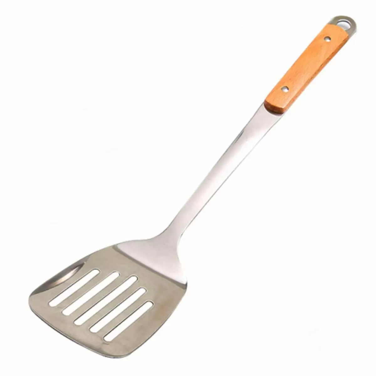 Mini spatula, Wood handle turner solid