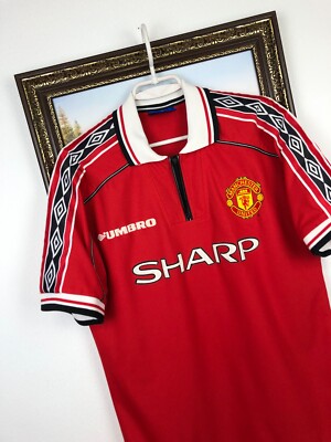 Manchester United Home football shirt 1998 Soccer Umbro Jersey