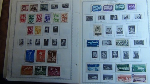 Stampsweis Bulgaria collection on Minkus pages glassines est 917 or so stamps - Picture 21 of 24