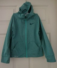 Nike Dri-Fit Boy's Hoodie Green Color Size 7/L