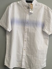 Jack and Jones Magnus Mens Short Sleeve Button Up LG