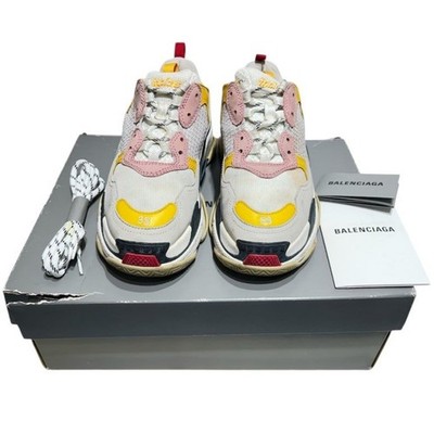 Balenciaga Palladium Multi Triple S Sneaker Weiß Gelb Rot 524038 152389477