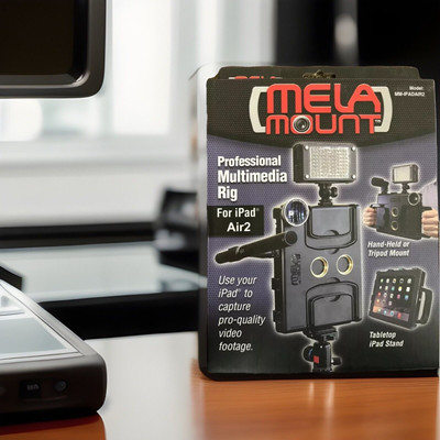 Melamount MM-IPADAIR2 Video Stabilizer Pro Multimedia Rig for Apple iPad Air 2