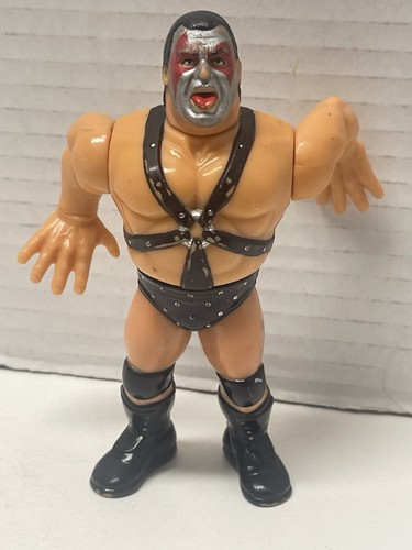 Vintage 1990 Hasbro WWF Demolition Ax 5 Figure Ser...
