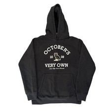 OVO October's Very Own Owl Collegiate Logo Hoodie Black Mens Medium