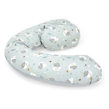 POLLY Pregnancy Pillow With Lumbar Support Fancy Grey Baby Idea 5801 FGR