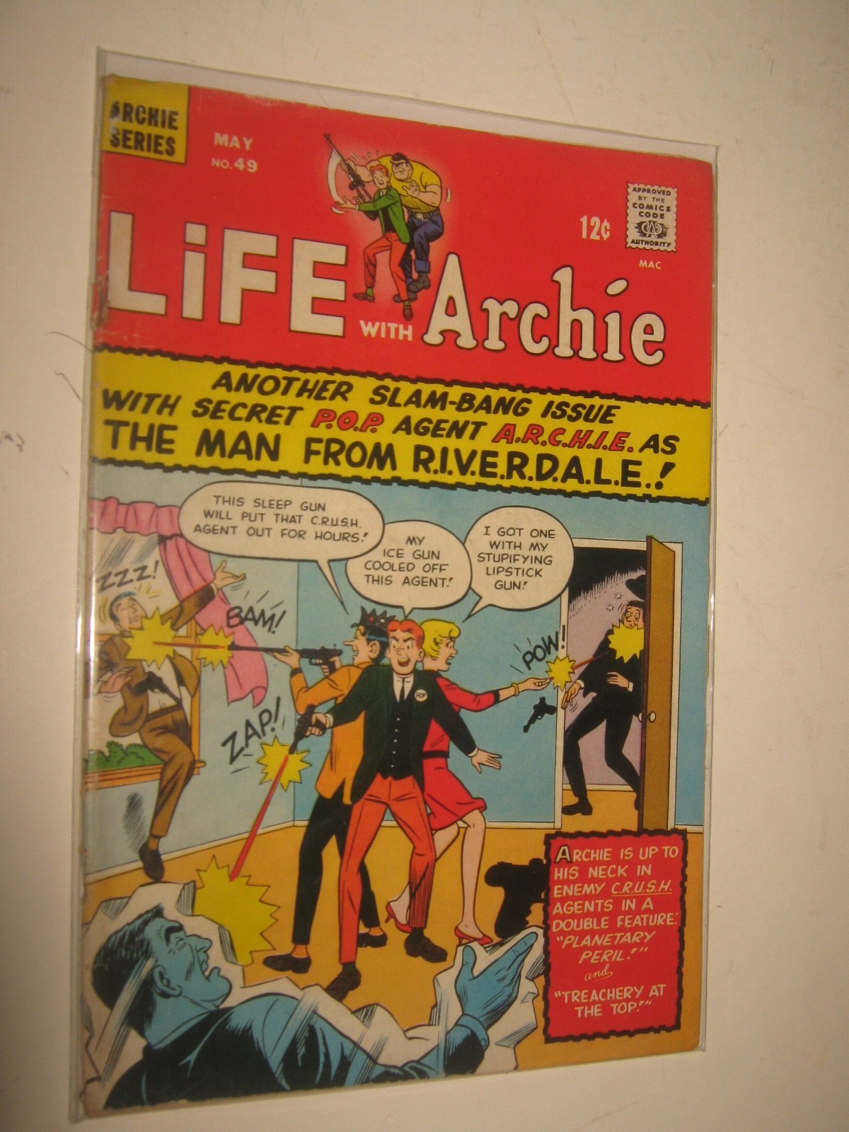 ARCHIE 12 cent COMIC BOOK 1966 LIFE WITH ARCHIE ISSUE #49 | eBay
