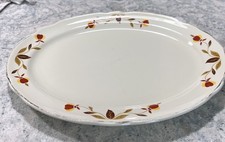 Hall China Autumn Leaf Oval Serving Platter (Jewel Tea) — listing 4