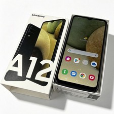 Samsung Galaxy A12 32GB GSM LTE Factory Unlocked Android Smartphone Tested