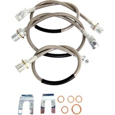 3X Front Rear Extended Brake Line 89340S 89335S Fit for GMC Jimmy 1971-1991