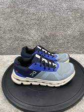 On Shoes Womens Size 8 Cloudrunner Blue Mesh Low Top Running Athletic Sneaker